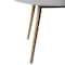 Armen Living Sydney Outdoor Patio Round Dining Table in Light Eucalyptus and Gray Stone 840254335943 - alternate 4
